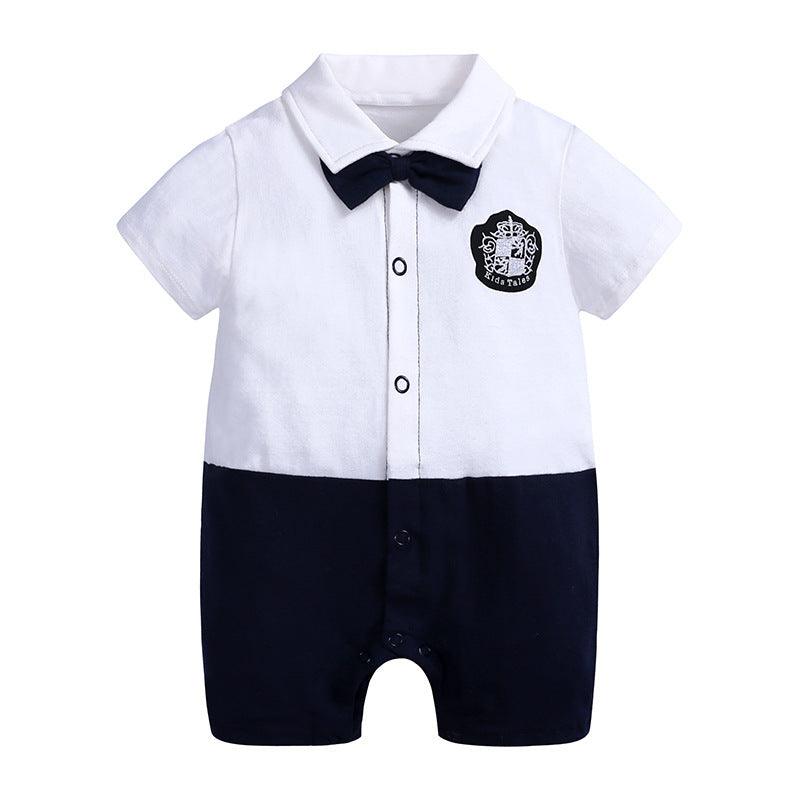 Baby Romper Gentleman Baby Jumpsuit - WOMONA.COM
