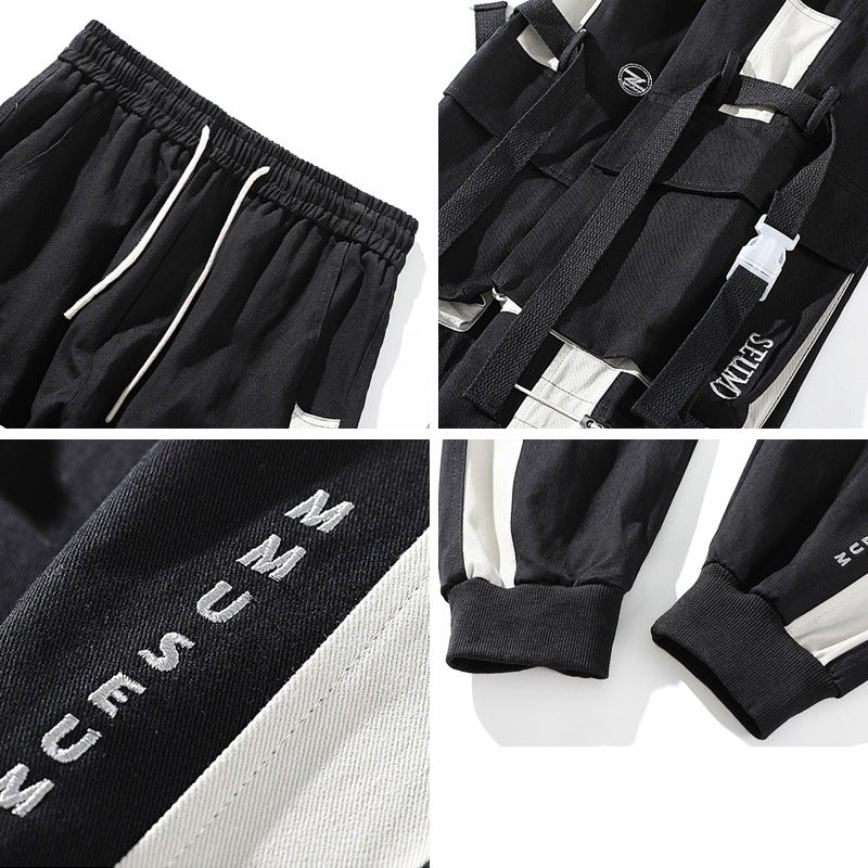 Ins Loose Hip-Hop Casual Pants Men - WOMONA.COM