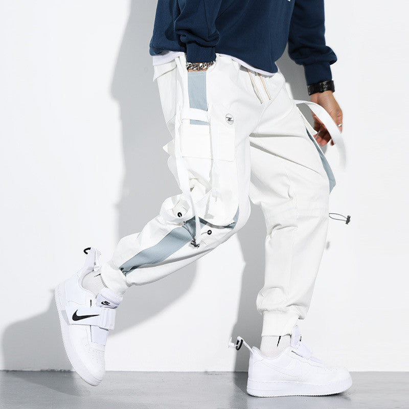 Ins Loose Hip-Hop Casual Pants Men - WOMONA.COM