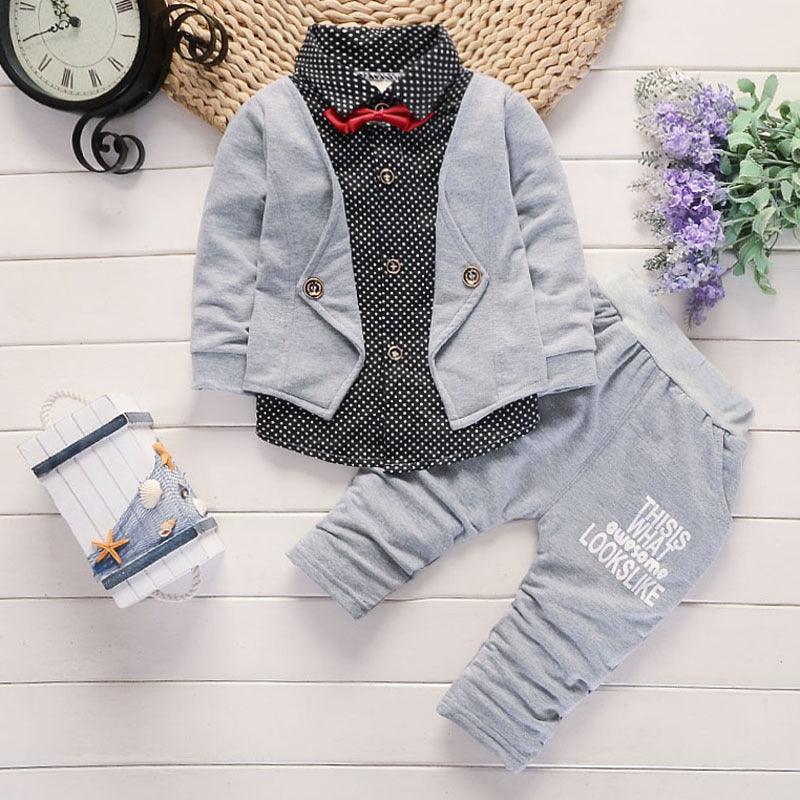 New Design Toddler Boys Casual Suit - WOMONA.COM