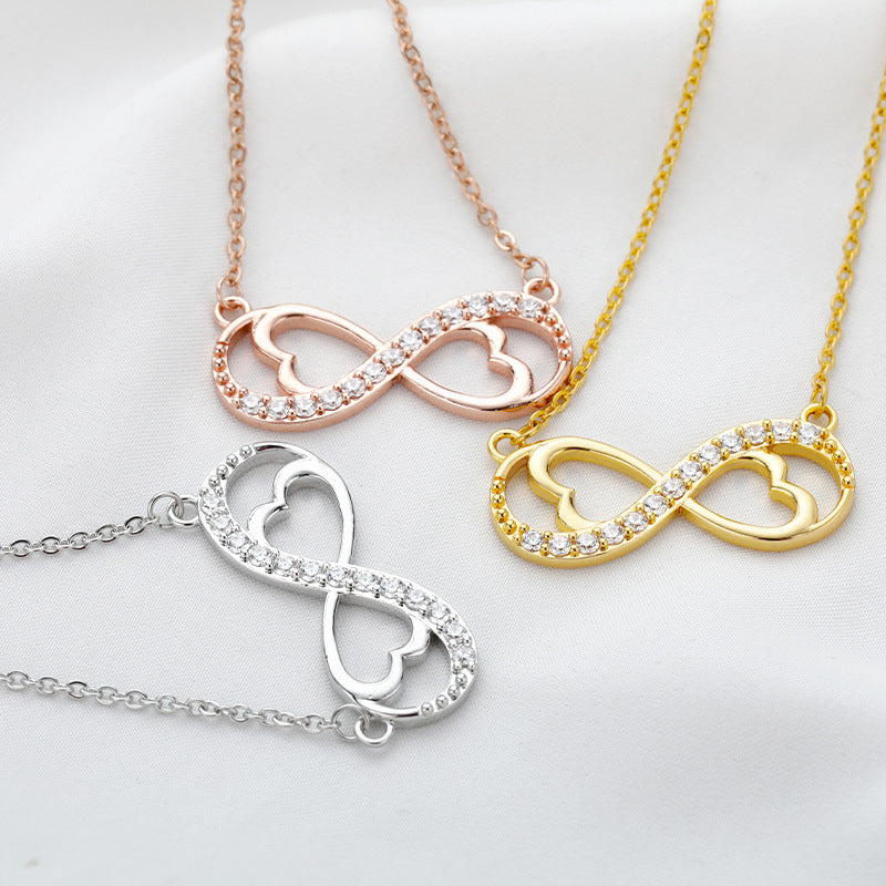 Women's 8-character Love Necklace - WOMONA.COM