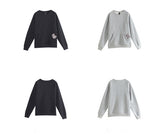 Women Autumn Capless Pullover Blouse - WOMONA.COM