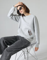 Women Autumn Capless Pullover Blouse - WOMONA.COM