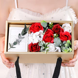 Soap Flower Rose Gift Box Mother's Day - WOMONA.COM
