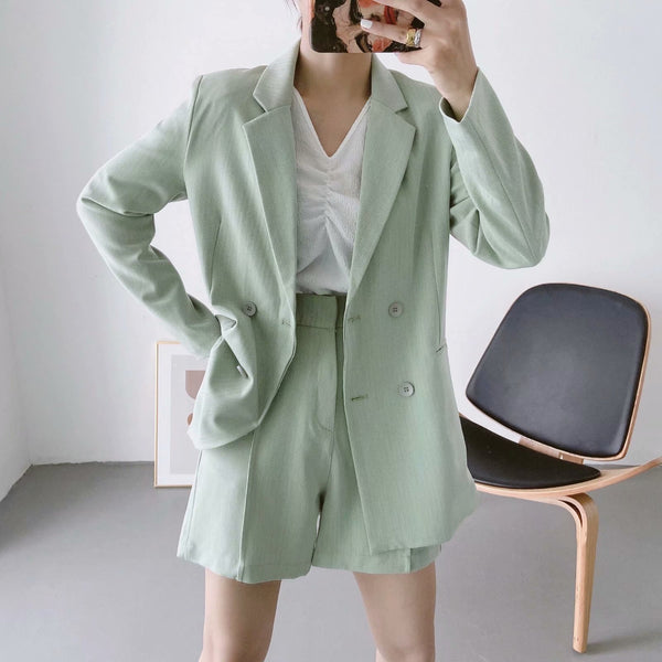 Fashion Casual All-Match and Shorts and Trousers Suit - WOMONA.COM