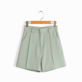 Fashion Casual All-Match and Shorts and Trousers Suit - WOMONA.COM