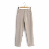 Fashion Casual All-Match and Shorts and Trousers Suit - WOMONA.COM