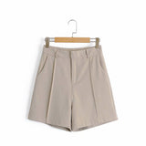 Fashion Casual All-Match and Shorts and Trousers Suit - WOMONA.COM