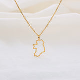 Country Map European Hometown Necklace - WOMONA.COM