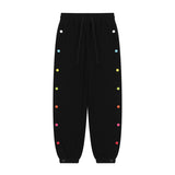 Color-Breasted Design Cotton Casual Pants For Men And Women - WOMONA.COM