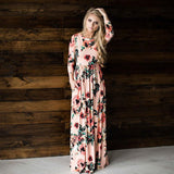 Fashion Dresses Women Printed Party Gown Ladies - WOMONA.COM