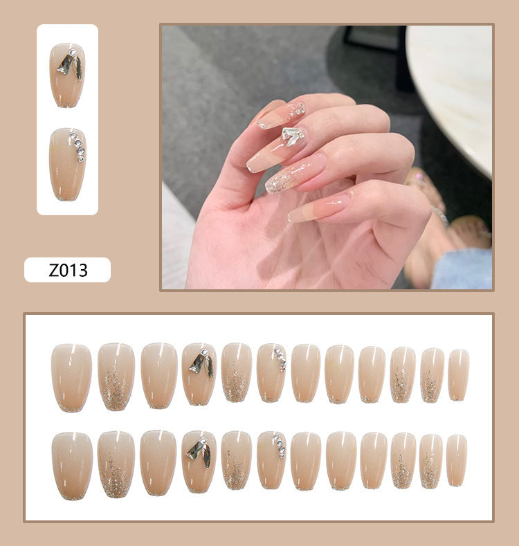 Fake Nails Finished Nail Patches Stickers - WOMONA.COM