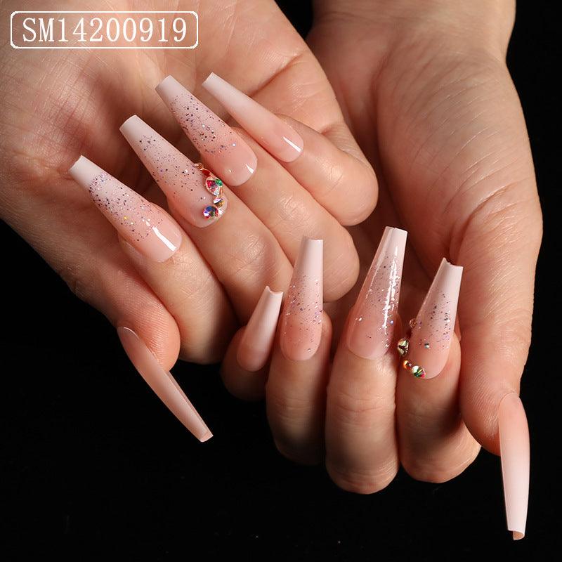 Assemble Ballet Nails, Wear Nail Art Patches - WOMONA.COM