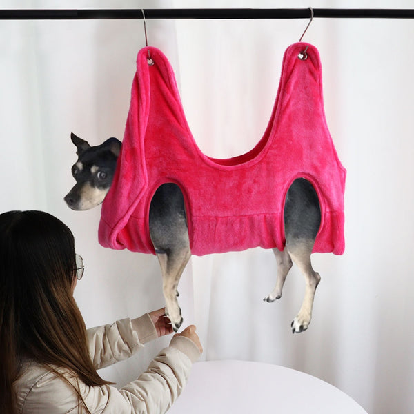 Pet Nails Trimming Pet Grooming Hammock - WOMONA.COM