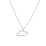 Country Map European Hometown Necklace - WOMONA.COM