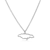 Country Map European Hometown Necklace - WOMONA.COM