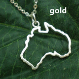 Country Map European Hometown Necklace - WOMONA.COM