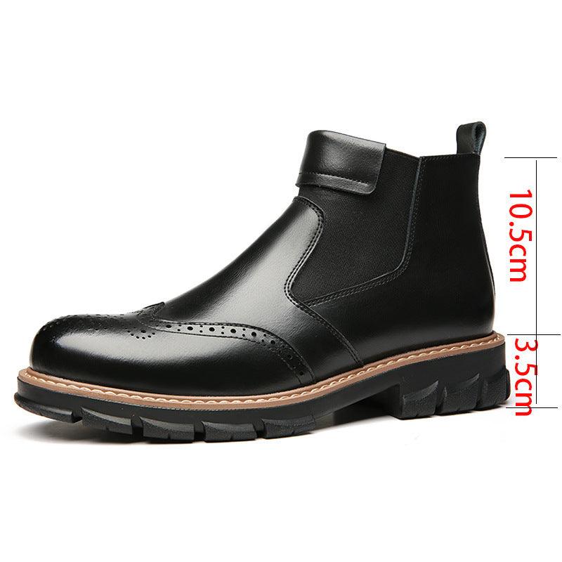 Korean Style Martin Boots Men's Short Boots - WOMONA.COM