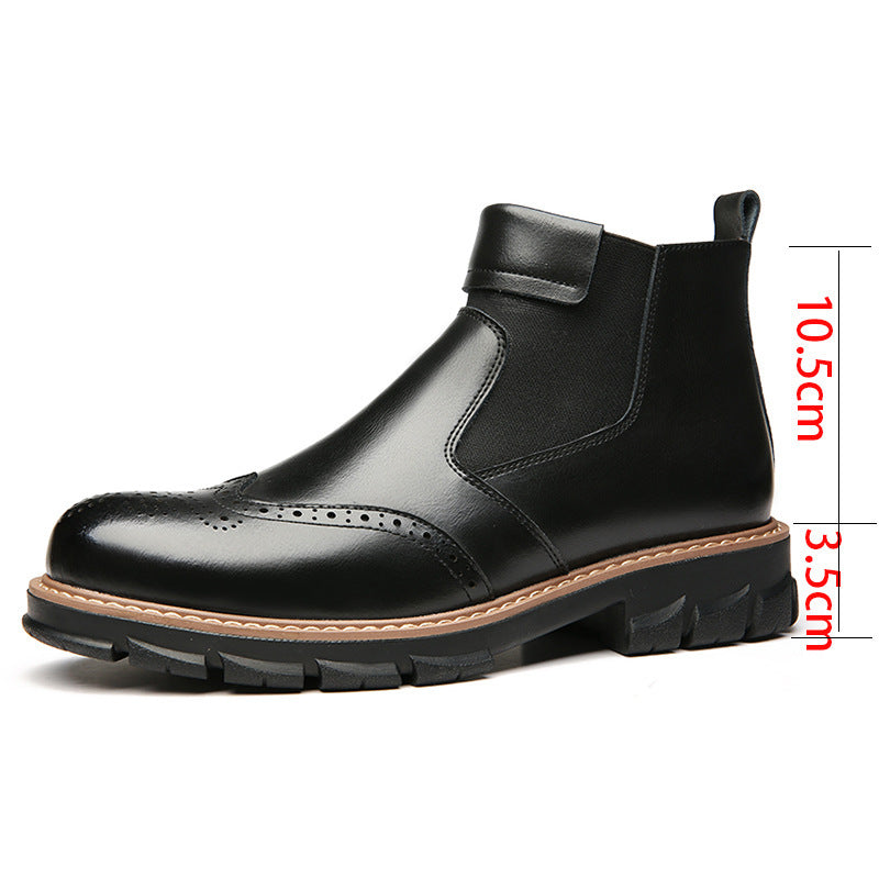 Botas Martin estilo coreano, botas cortas para hombre