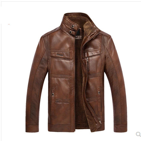 Men's Leather Jackets For Winter Jacket Men - WOMONA.COM