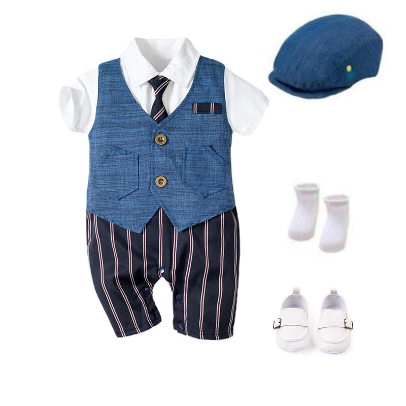 Infant Boy Baby Gentleman Outing Clothes