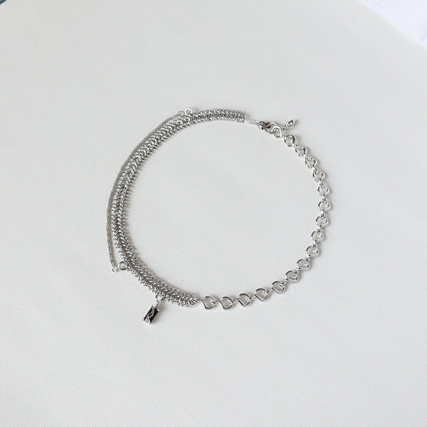 Frosty Wind Necklace Female Light Clavicle Chain Necklace - WOMONA.COM