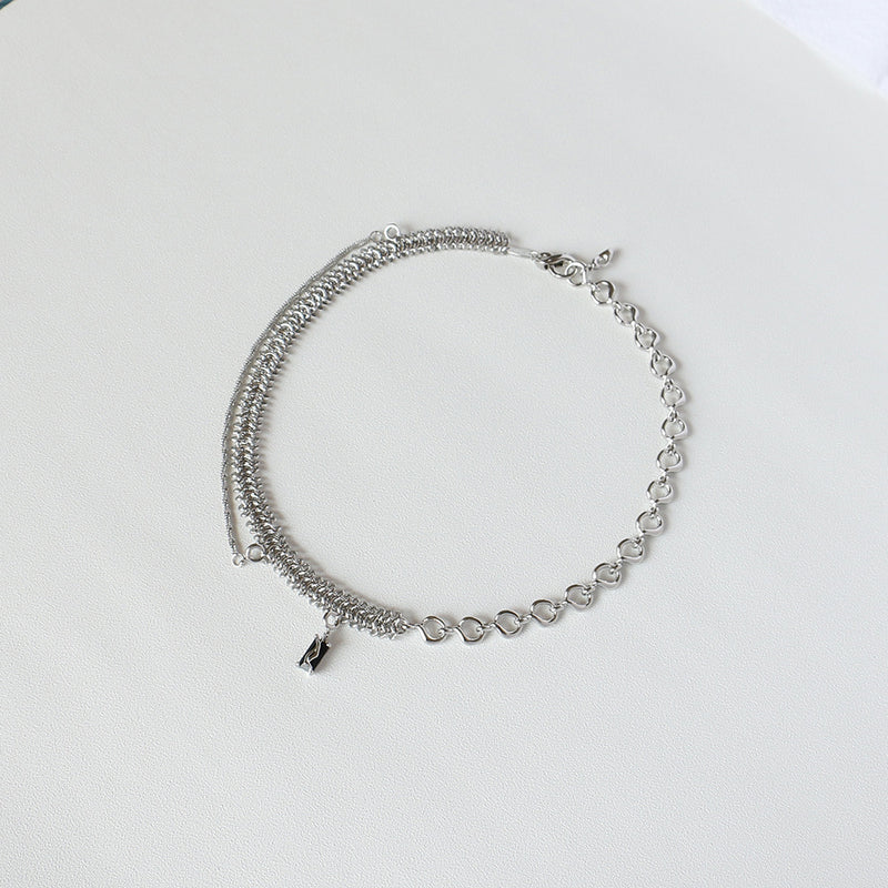 Frosty Wind Necklace Female Light Clavicle Chain Necklace - WOMONA.COM