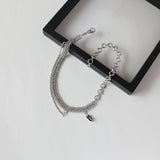 Frosty Wind Necklace Female Light Clavicle Chain Necklace - WOMONA.COM