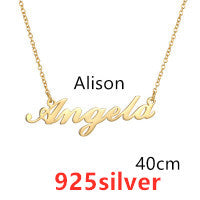 Necklace Alloy Pendant Font Fascinating Pendant - WOMONA.COM