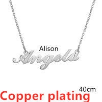 Necklace Alloy Pendant Font Fascinating Pendant - WOMONA.COM