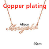 Necklace Alloy Pendant Font Fascinating Pendant - WOMONA.COM