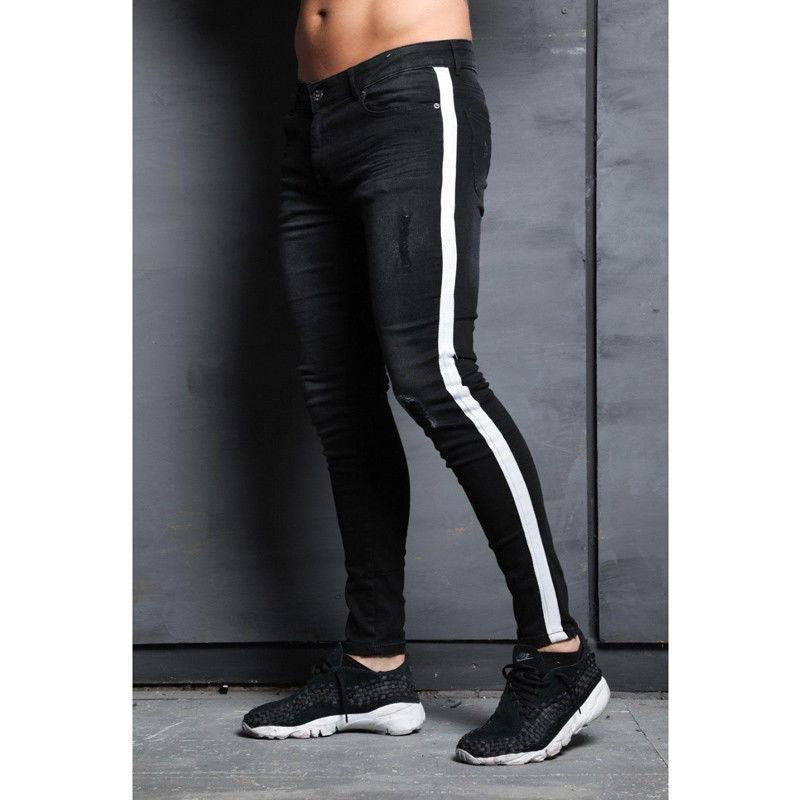 Wish Jeans For Men New Fashion Knee Holes - WOMONA.COM