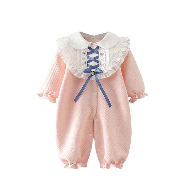 Air Cotton Baby Thickened Warm Baby Romper - WOMONA.COM