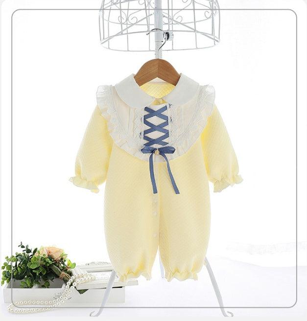 Air Cotton Baby Thickened Warm Baby Romper - WOMONA.COM