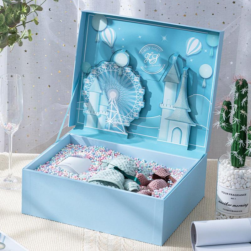Carousel Birthday Gift Box - WOMONA.COM