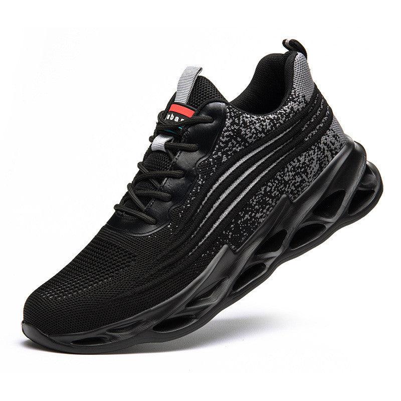Men Work Safety Shoes Anti-Puncture Working Sneakers - WOMONA.COM