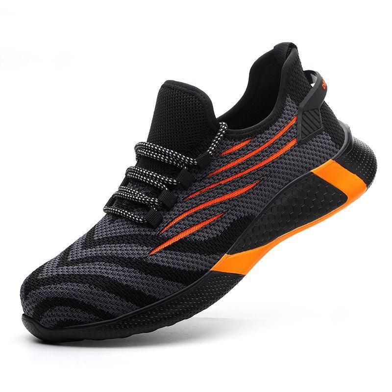Men Work Safety Shoes Anti-Puncture Working Sneakers - WOMONA.COM
