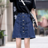 New Skirts, High Waist, A-line Skirts - WOMONA.COM