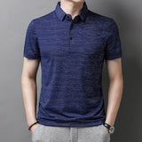 Summer New Short-Sleeved Polo Shirt Men