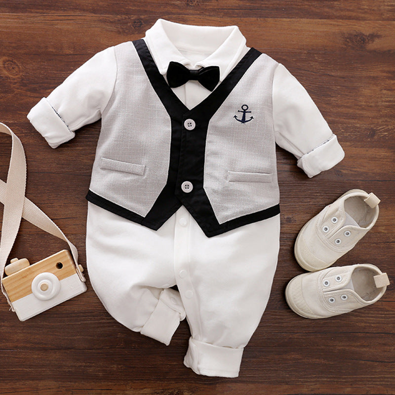 Gentleman's Baby Clothes Romper