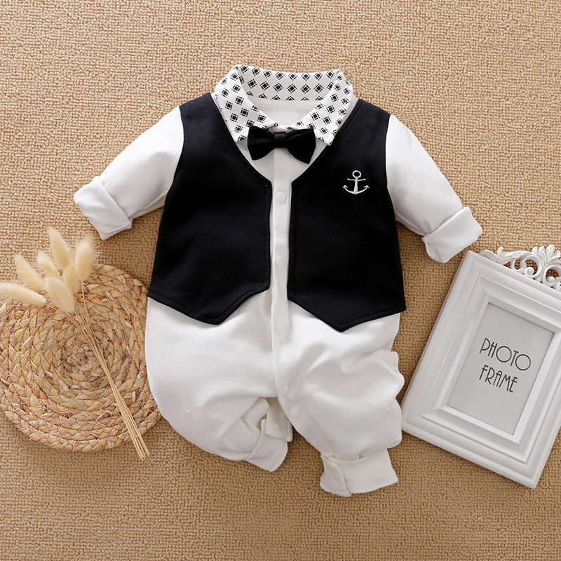 Gentleman's Baby Clothes Romper