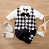 Gentleman's Baby Clothes Romper