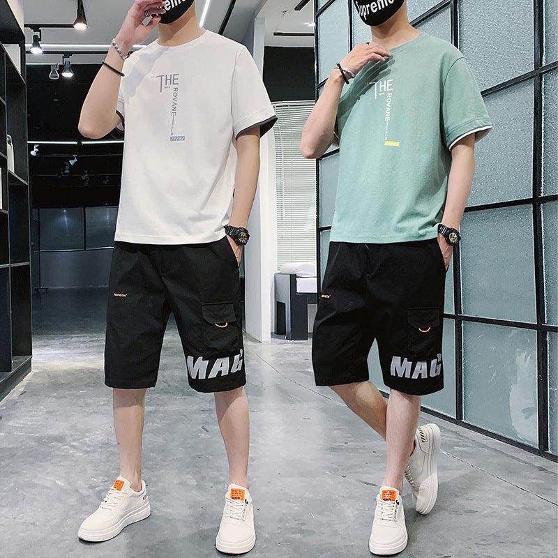 Korean Style Short Sleeve T-shirt - WOMONA.COM