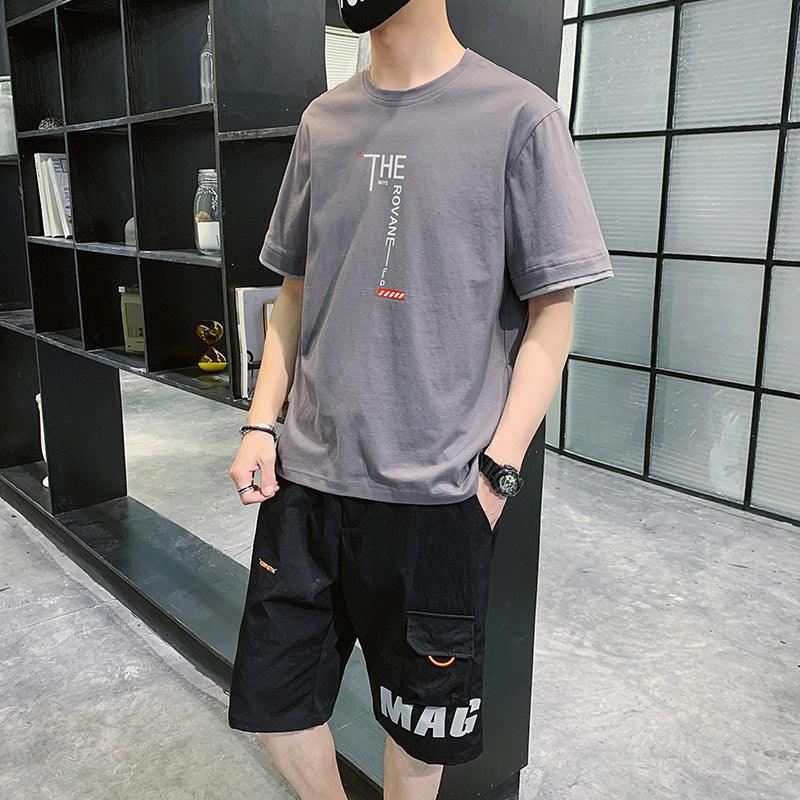 Korean Style Short Sleeve T-shirt - WOMONA.COM