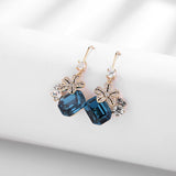 Dangler S925 Silver Needle Earings Women - WOMONA.COM