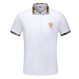 New Embroidery Short-sleeved Polo Shirts Men's Summer - WOMONA.COM