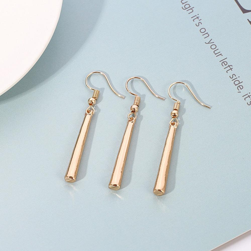 Long Drop Clip-On Earrings