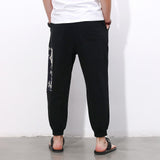 Chinese Style Cotton And Linen Nine Points Casual Pants Men - WOMONA.COM