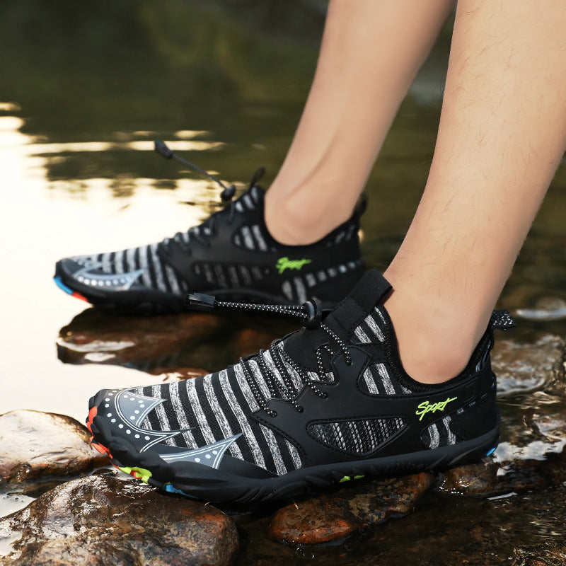 Water Shoes Men Sneakers Barefoot Outdoor Beach Upstream - WOMONA.COM