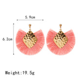 Exaggerated Bohemian fashion earrings - WOMONA.COM